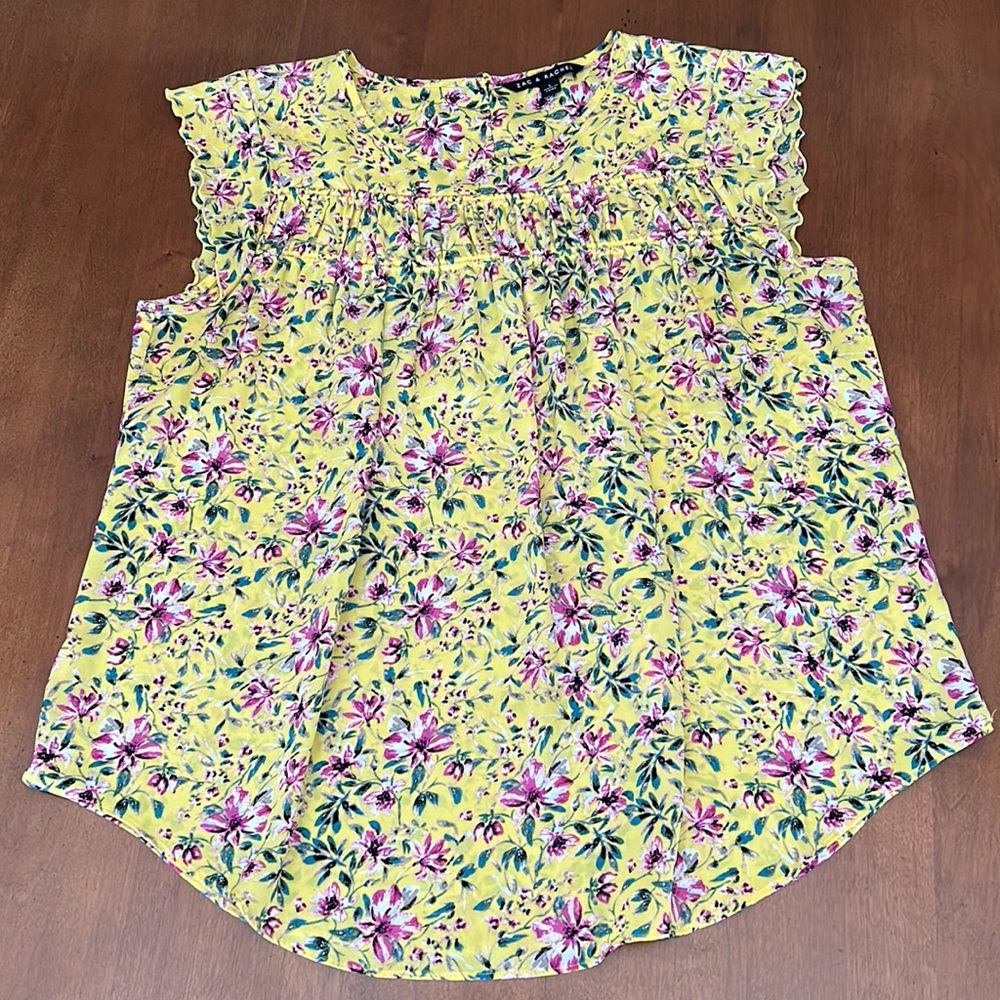 Zac & Rachel Cap Sleeve Tunic Top